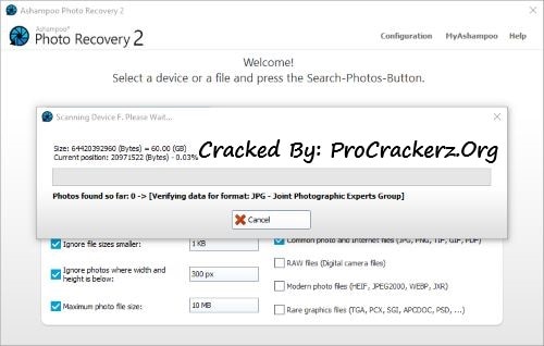 Ashampoo Photo Recovery License Key 2022