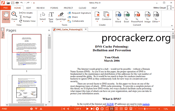 Nitro Pro 2023 Cracked Download Sample Image