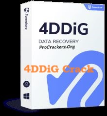 Tenorshare 4DDiG Crack 2024 Download
