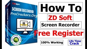 ZD Soft Screen Recorder Crack 2024 Keys Download