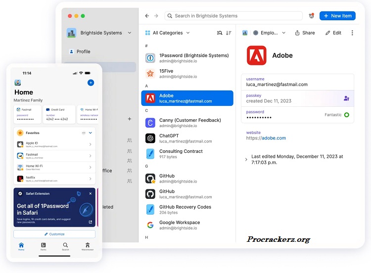1Password For Mac and Windows
