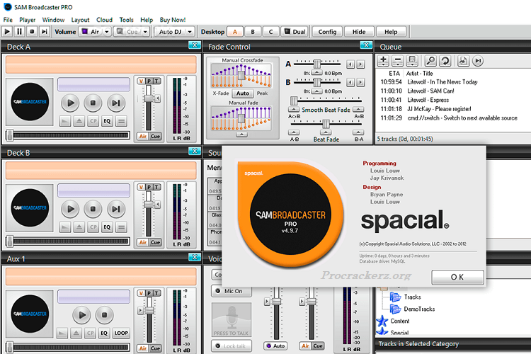 SAM Broadcaster Pro Free Download